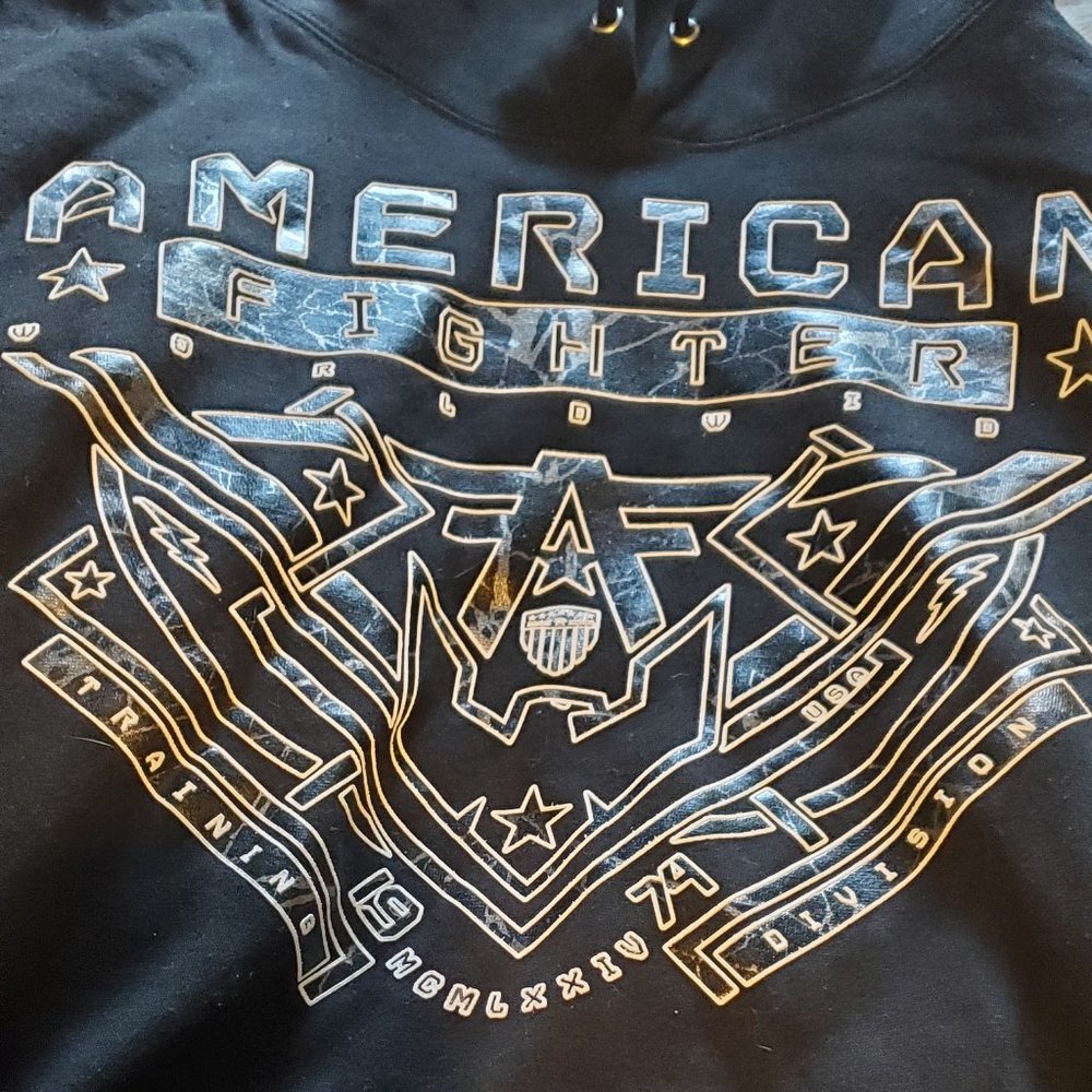 American fighter mens hoodie